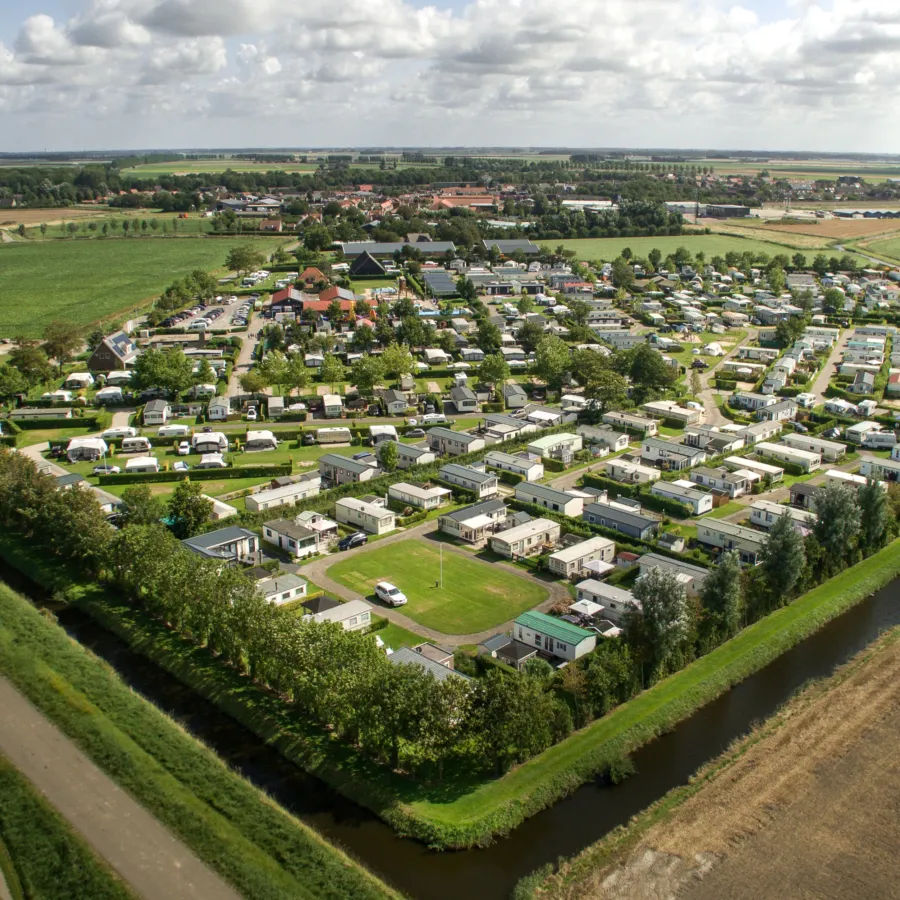 Drone fotografie Camping fotografie