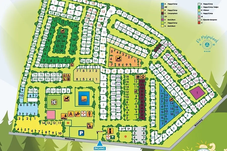 Camping De Molenhoek Zeeland - Veere visuel 140/410