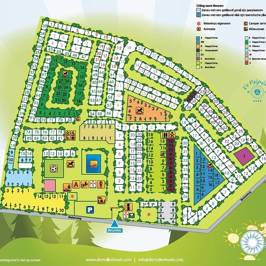 Camping De Molenhoek Zeeland - Veere visuel 62/410